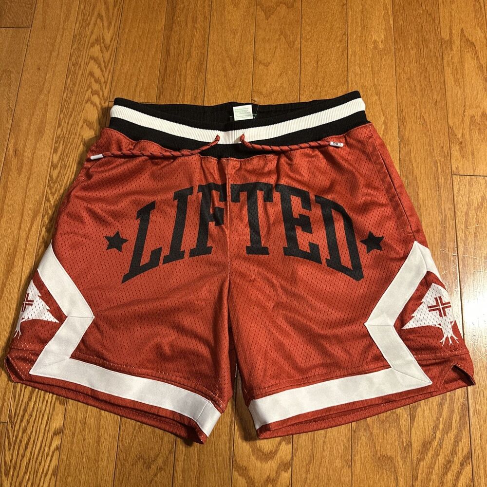 Lifted Research Group Mens LRG Resolutionary Lifted Mesh Shorts Medium